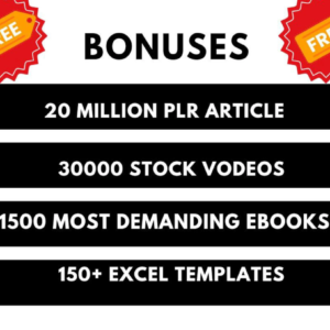 The Ultimate Digital Library: 3 Million+ Ebooks & PLR Articles Bundle | Master Resell Rights | Massive Content Marketing Asset
