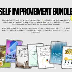 750 Self-Improvement Ebook Bundle | Premium PLR & Master Resell Rights | Digital Marketing Asset & Coaching Library