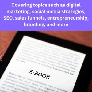 +50 Business & Marketing eBooks Mega Bundle MRR | DFY Digital Products with Resell Rights | Passive Income PLR